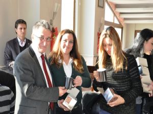 BAŞKAN SAKA, GAZETECİLER GÜNÜNÜ KUTLADI..