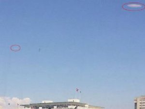 izmir'de UFO Görüldü..!