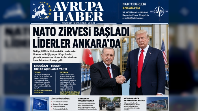 Nato zirvesi başladı Liderler Ankarada.....!
