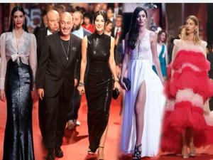 Antalya Uluslarası Film Festivali'nde kırmızı halıda şıklık yarışı