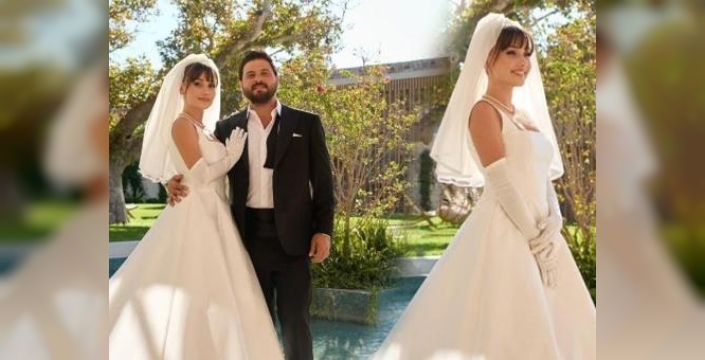 Sevda Erginci, Efe Saydut ile Sakız Adası'nda evlendi