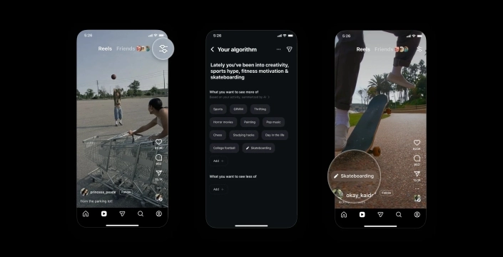 Instagram Reels algoritmasına format atma zamanı: Kontrol artık sizde!