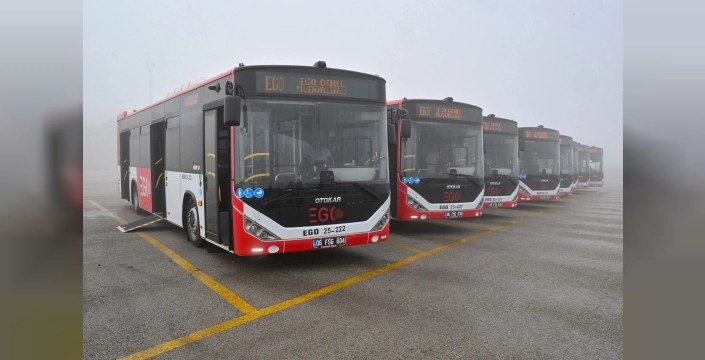 Ankara'da toplu ulaşımda çevreci adım: 8 yeni otobüs hizmete girdi